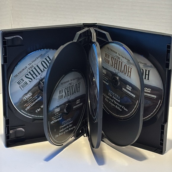 The Virginian The Final Season The Men From Shiloh 8 DVD Set in Tin - Picture 4 of 4